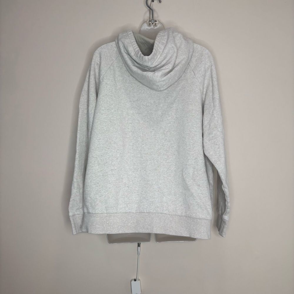 Under Armour Hoodie Logo front Pullover Sweatshirt Size XL Tan Beige - Picture 5 of 8